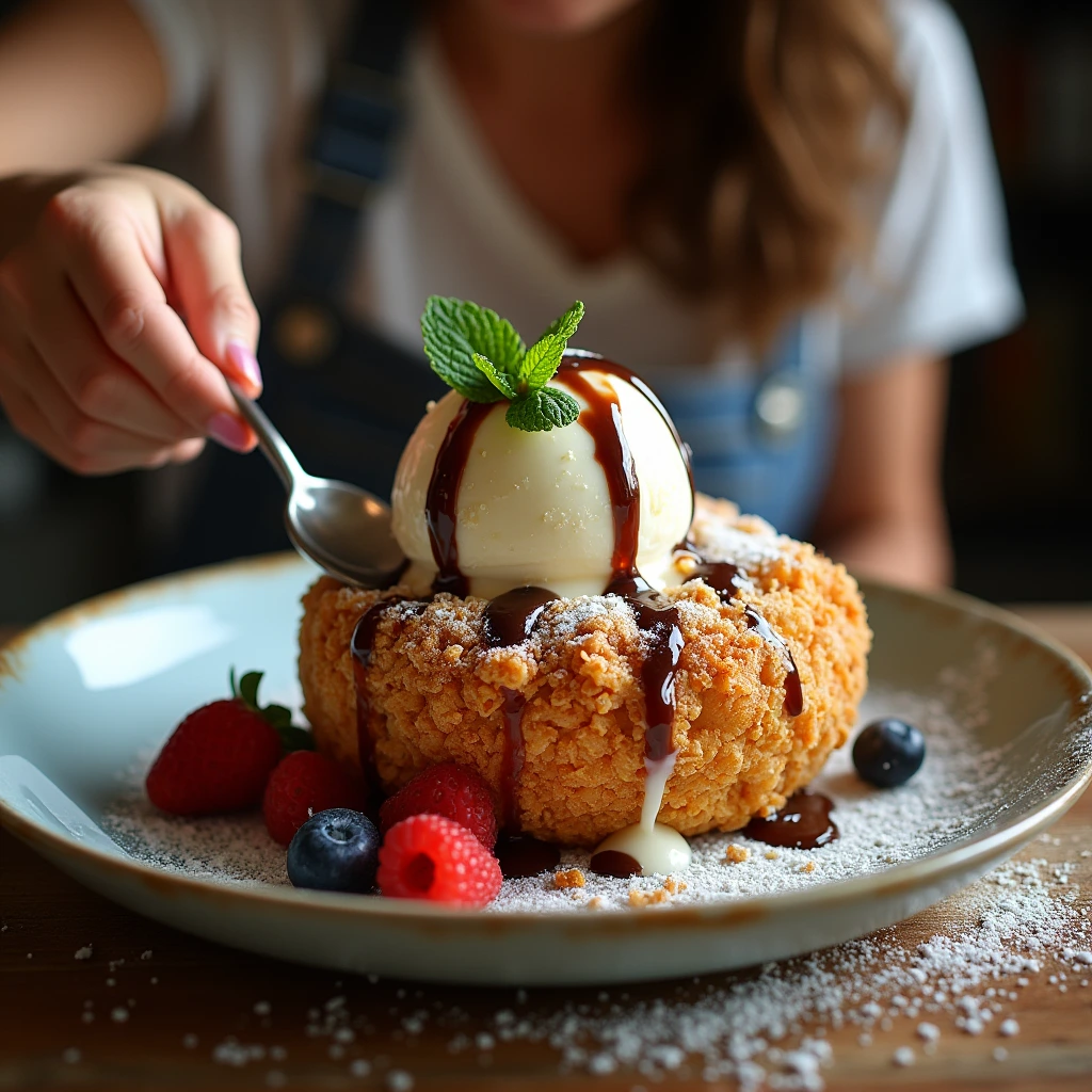 Un-Fried Fried Ice Cream