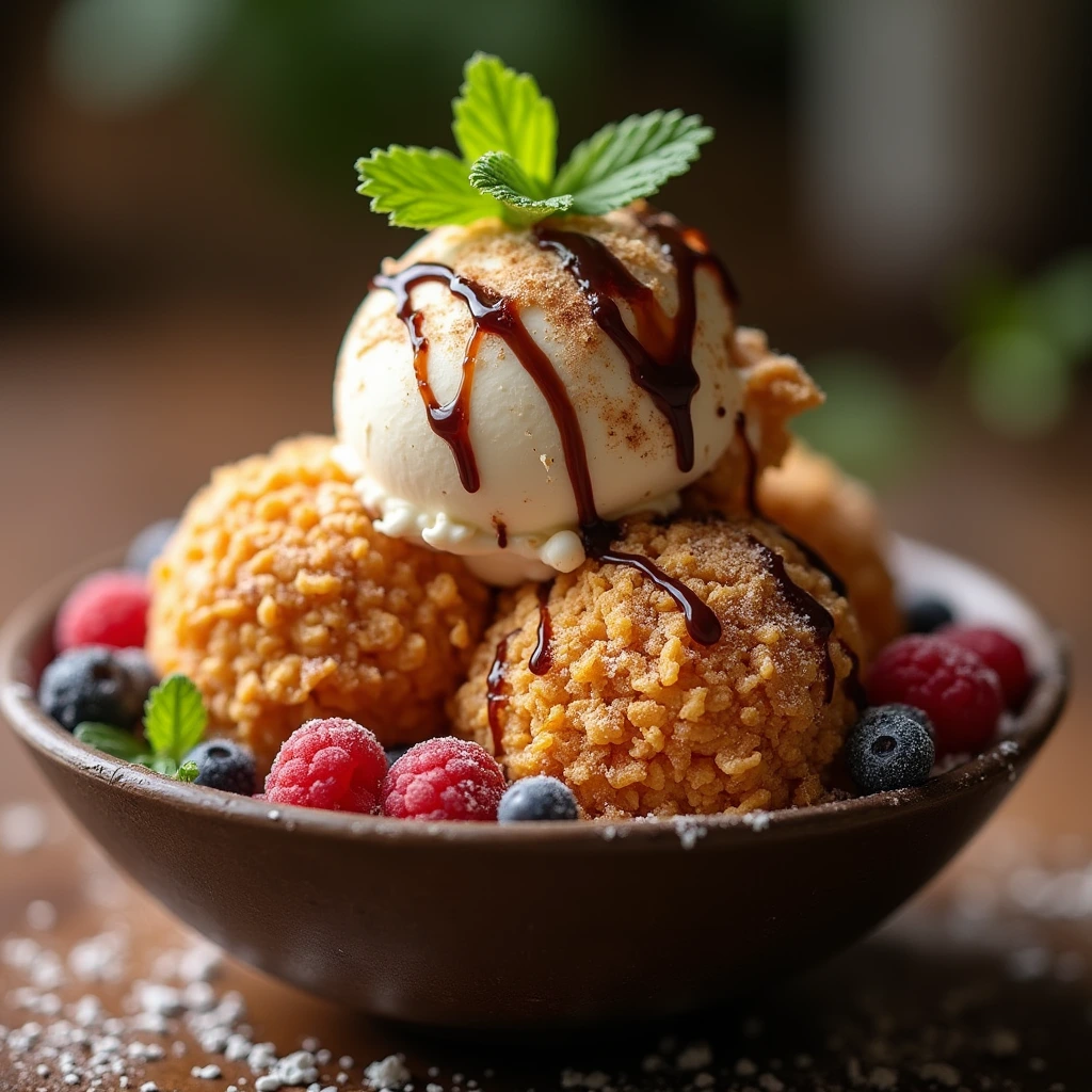 Un-Fried Fried Ice Cream