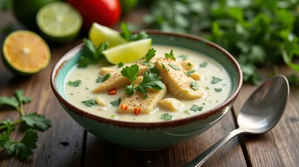 Coconut Lime Fish Soup Recipe