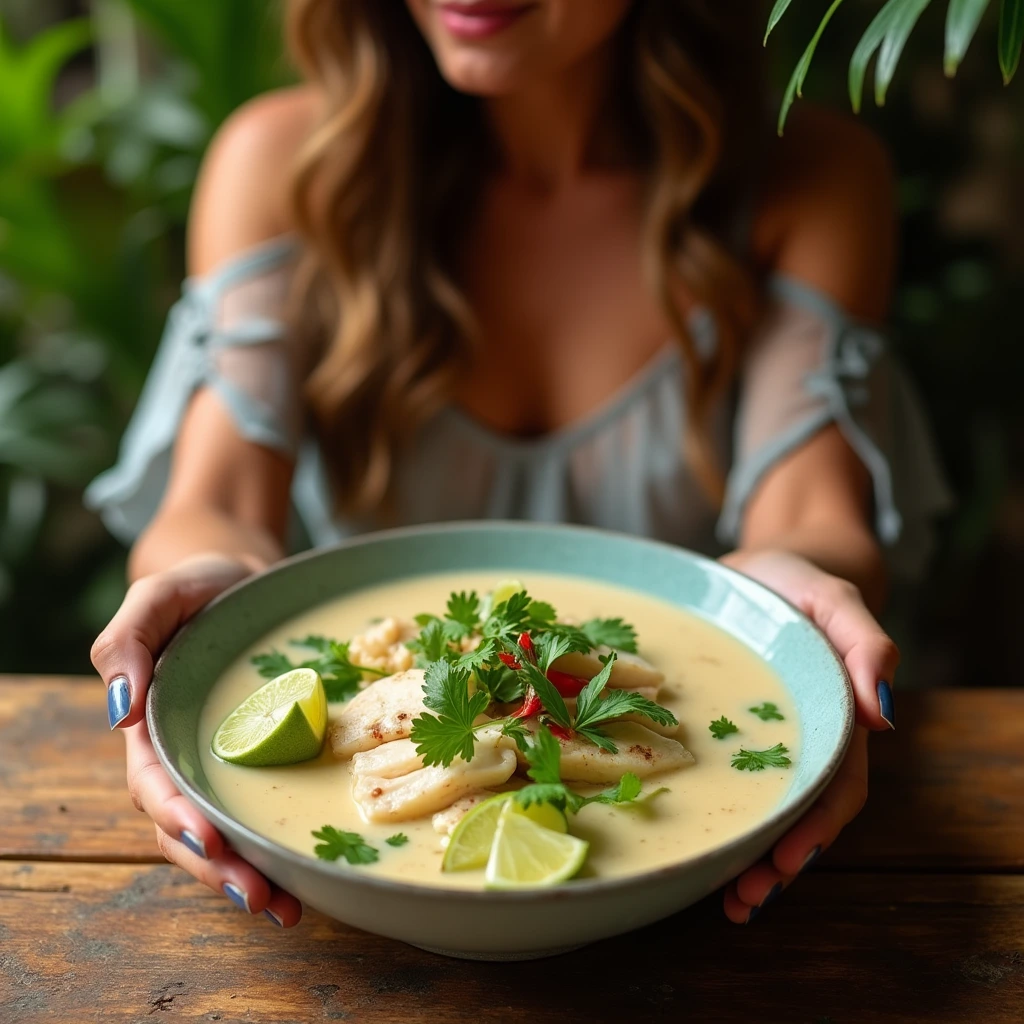 Coconut Lime Fish Soup Recipe